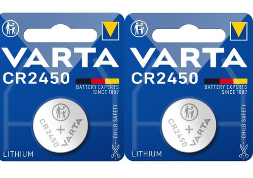 Varta cr2450 batterie - 2x,