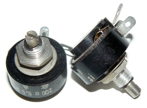 Drahtpotentiometer aus - 2x,