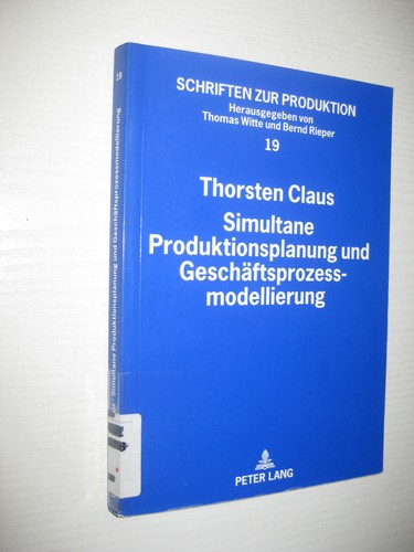 Simultane produktionsplanung - simultane,