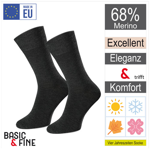 Paar socken merino - merino, weich