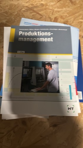 Buch produktionsmanagement - buch,
