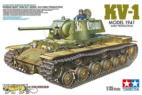 Tamiya 35372 russischer - kv-1,