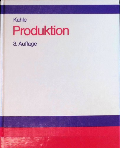Produktion lehrbuch zur - :,